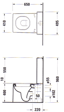 Duravit Starck X Toiletten