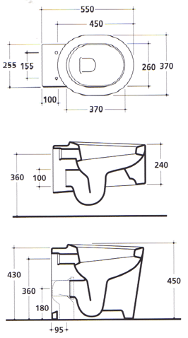 Galassia KIMI Toiletten