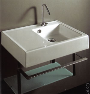 Althea Ceramica Hera Wastafels