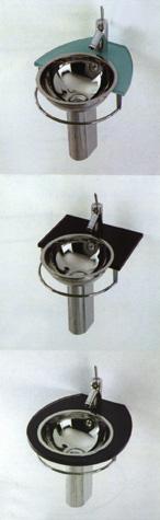 de wastafels rvs, Kranen