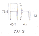 Calligaris Nest Eetstoel
