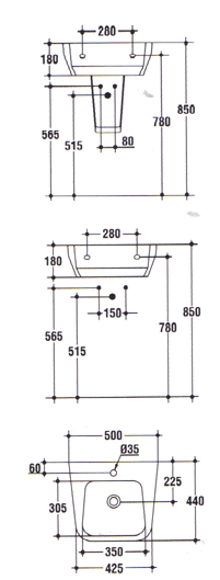 Ideal Standard Imagine Wastafels