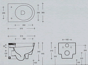 Vitruvit Pathos Toiletten