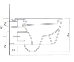 Pozzi Ginori Q3 Toiletten