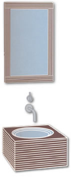 Meubilair, wastafelsRoestvrij staal, Wastafels, Accessoires, Badkamers, Hangend Toilet, Staand Toilet, Wastafels, Badkamers
