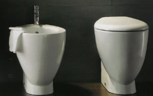 Toiletten, Kranen
