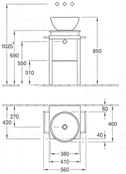 Villeroy & Boch Wastafels