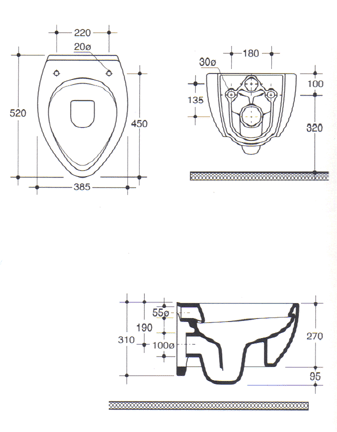 Master Ceramiche Toiletten