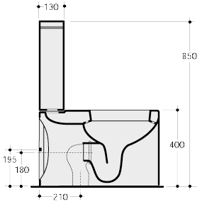 Simas Frozen Toiletten