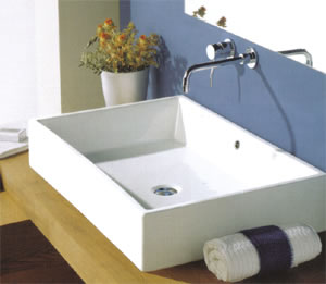 White Stone Tank 80 Wastafels