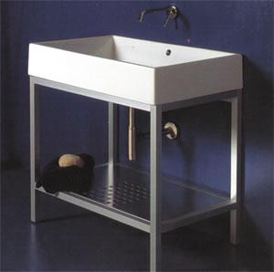 White Stone Tank 80 Wastafels